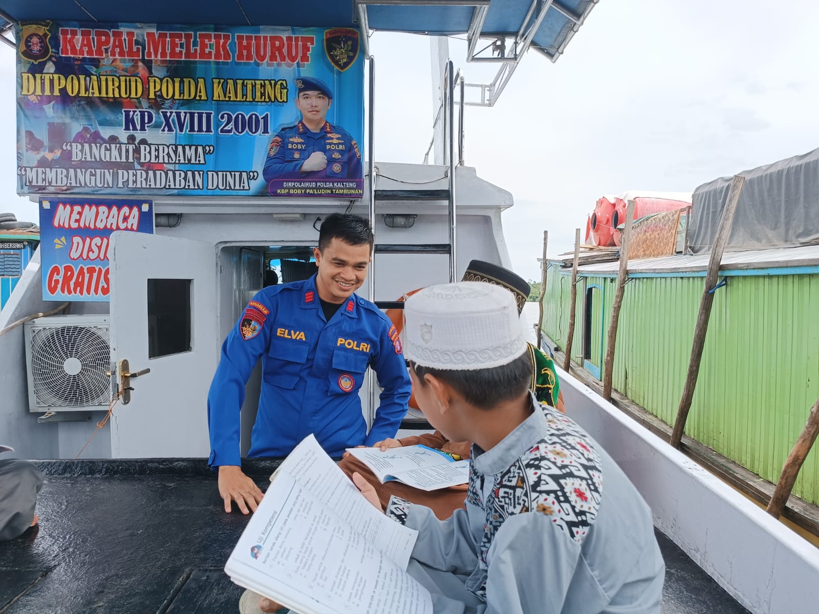 Ditpolairud Berikan Pengalaman Belajar Alam Terbuka Bagi Anak- Anak Das Barito