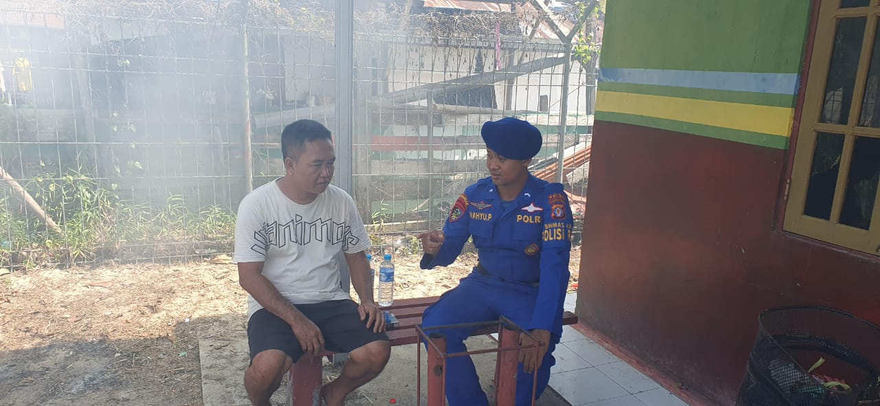 Jaga Stabilitas Kamtibmas, Ditpolairud Masifkan Patroli Polisi RW Pada Warga Bantaran Sungai