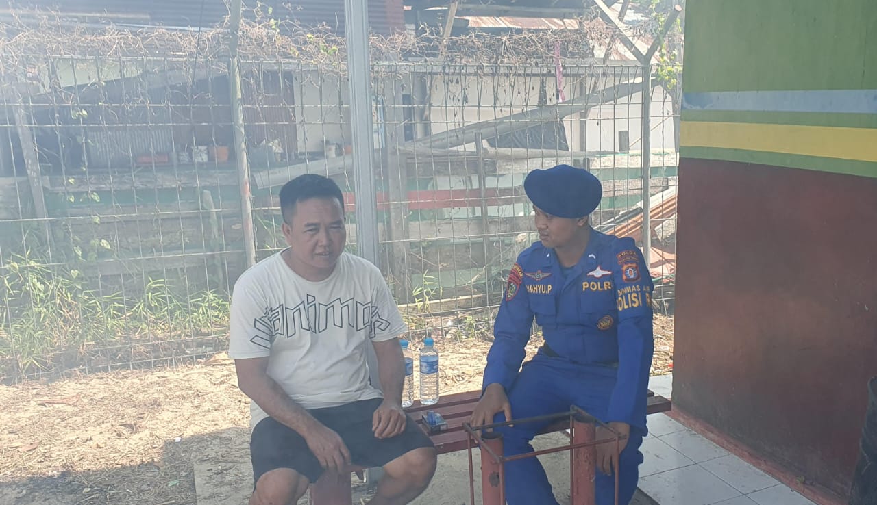 Jaga Stabilitas Kamtibmas, Ditpolairud Masifkan Patroli Polisi RW Pada Warga Bantaran Sungai