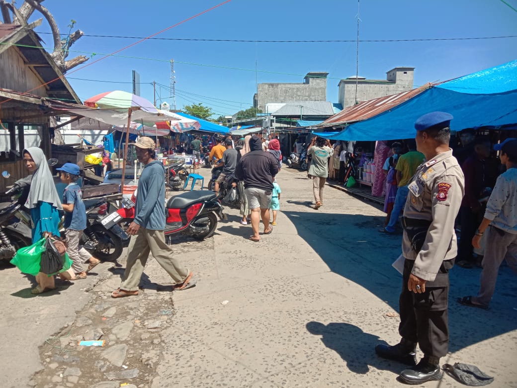 Patroli Dialogis di Pasar Tradisonal bahaur, Ditpolairud Harapkan Hal Ini !