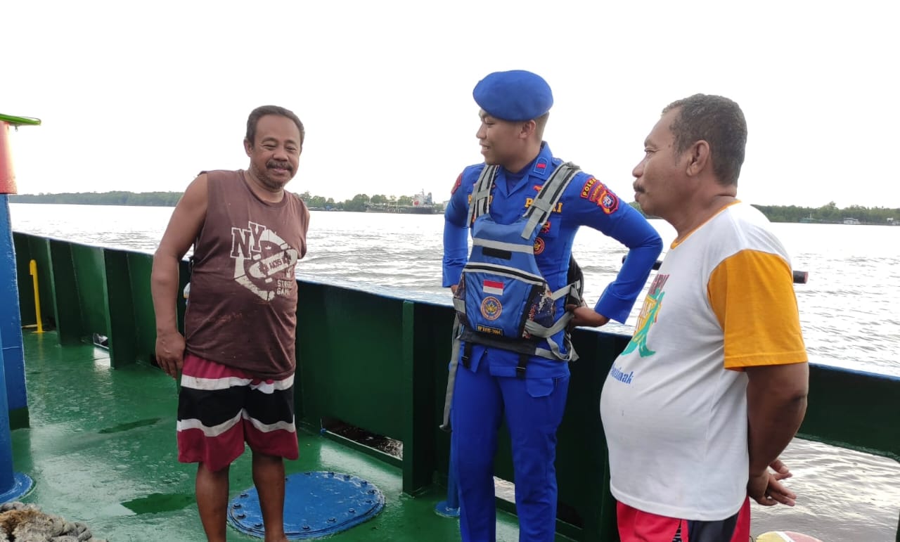 Wujudkan Zero Accident di Perairan Kumai, Ditpolairud Masifkan Patroli Perairan