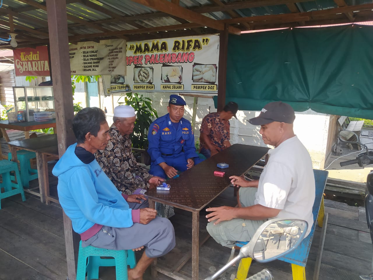 Katakan Tidak Pada Narkoba, Ditpolairud Intens Beri Imbauan Kepada Masyarakat Pesisir