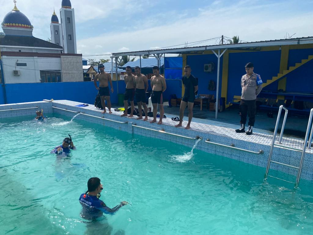 Persiapkan Kemampuan Personel, Ditpolairud Laksanakan Latihan Selam