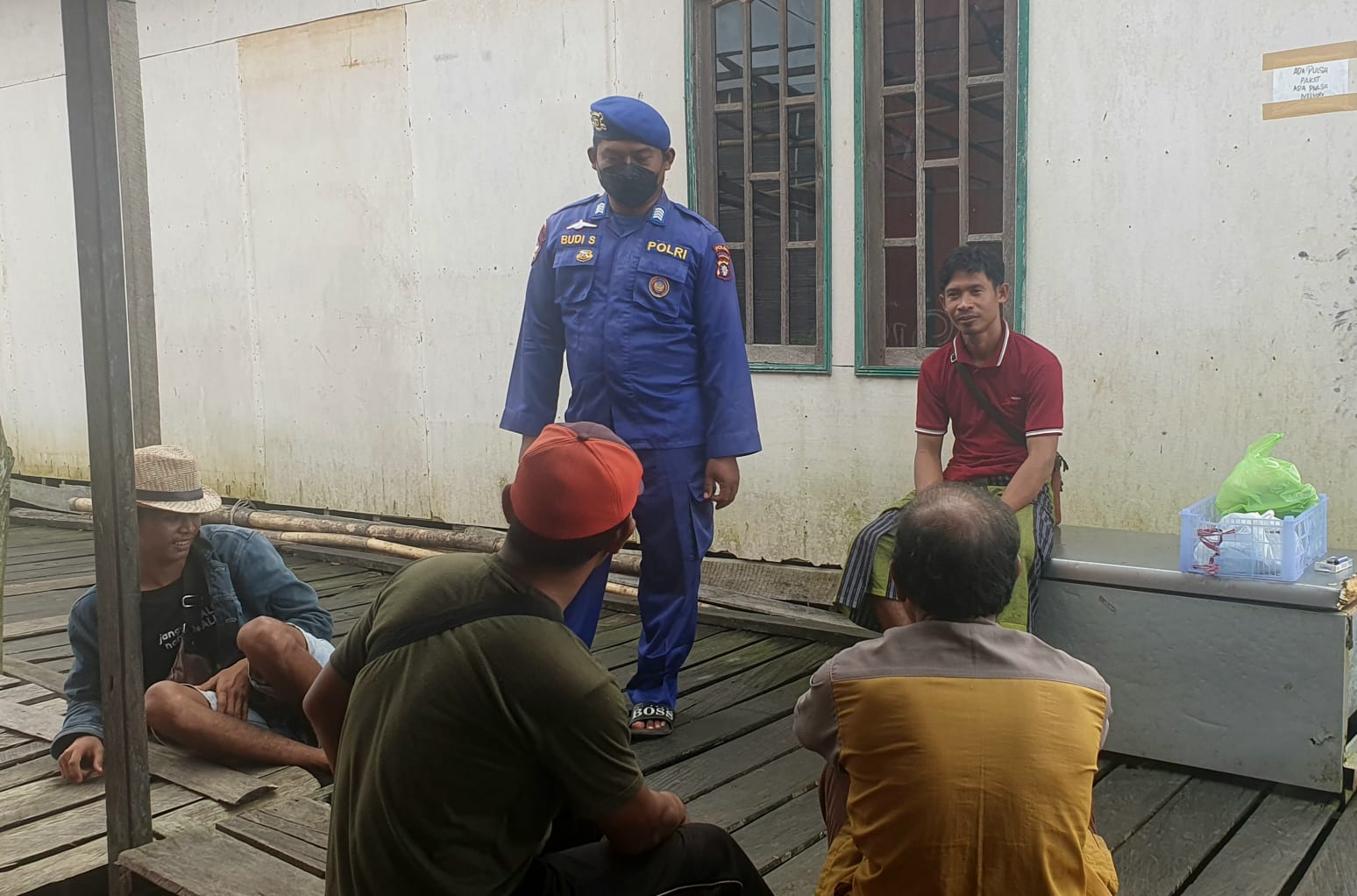 Jelang Pemilu 2024 Komandan KP XVIII-1013 Imbau Masyarakat Das Sebangau Tidak Terpancing Berita Hoax