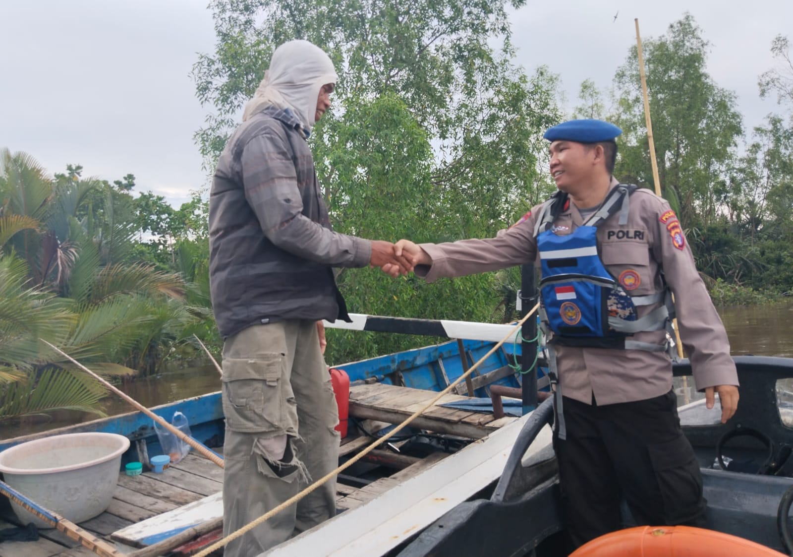 Antisipasi Illegal Fishing, Ditpolairud Cek Hasil Tangkapan dan Alat Tangkap Nelayan
