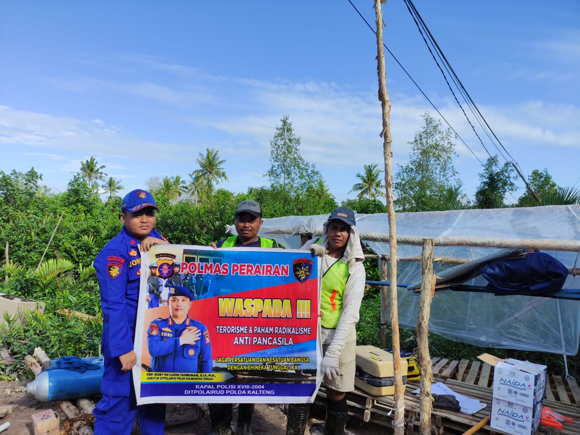 Sambang Para Pekerja, Personel KP 2004 “Pentingnya Keselamatan dan Awas Paham Radikal”