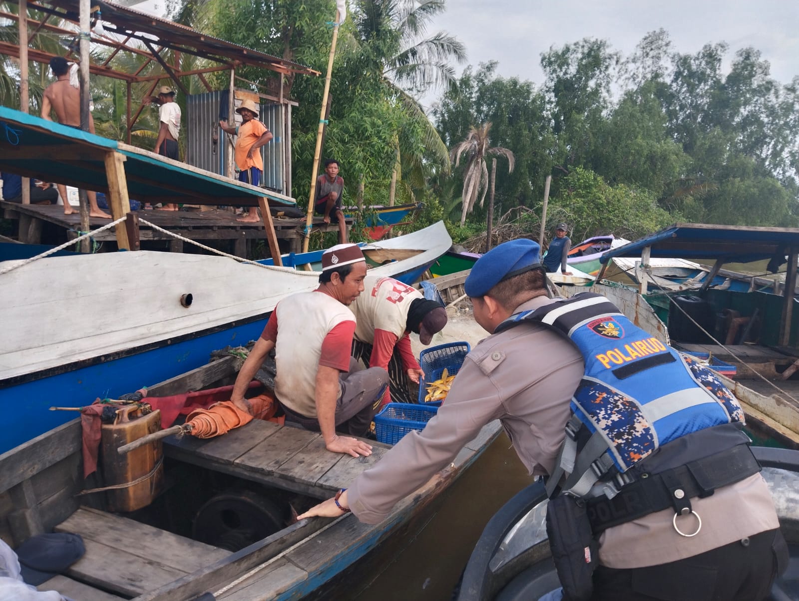 Masifkan Patroli Perairan di Das Kapuas, Ditpolairud Pastikan Pelayaran Aman