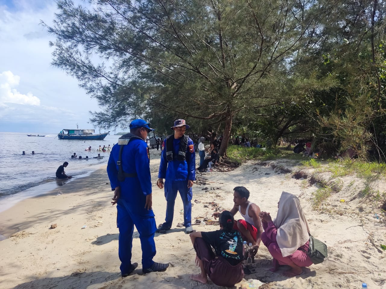 Antisipasi Zero Accident, Ditpolairud Polda Kalteng Laksanakan Pengamanan Objek Wisata