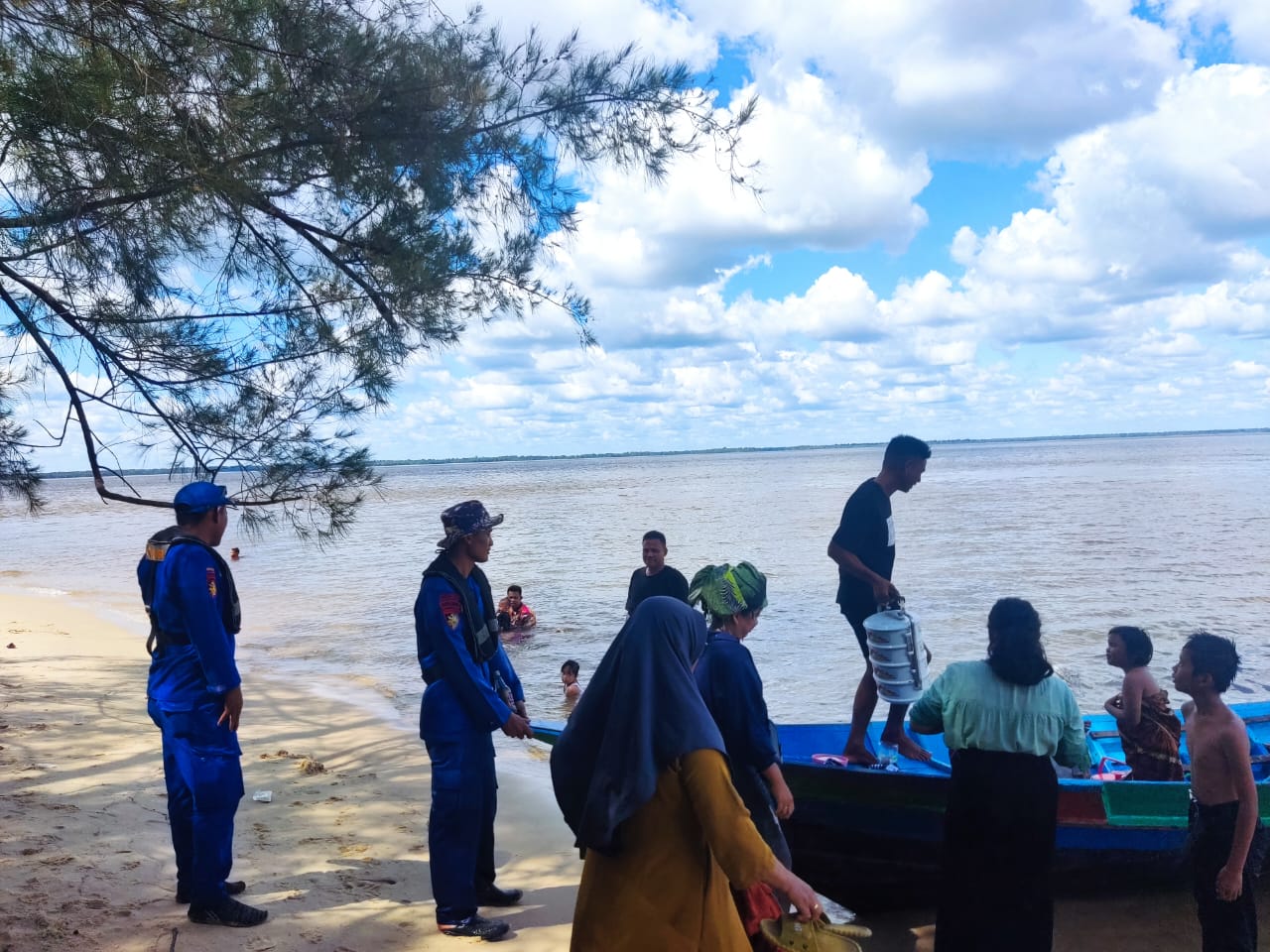 Antisipasi Zero Accident, Ditpolairud Polda Kalteng Laksanakan Pengamanan Objek Wisata