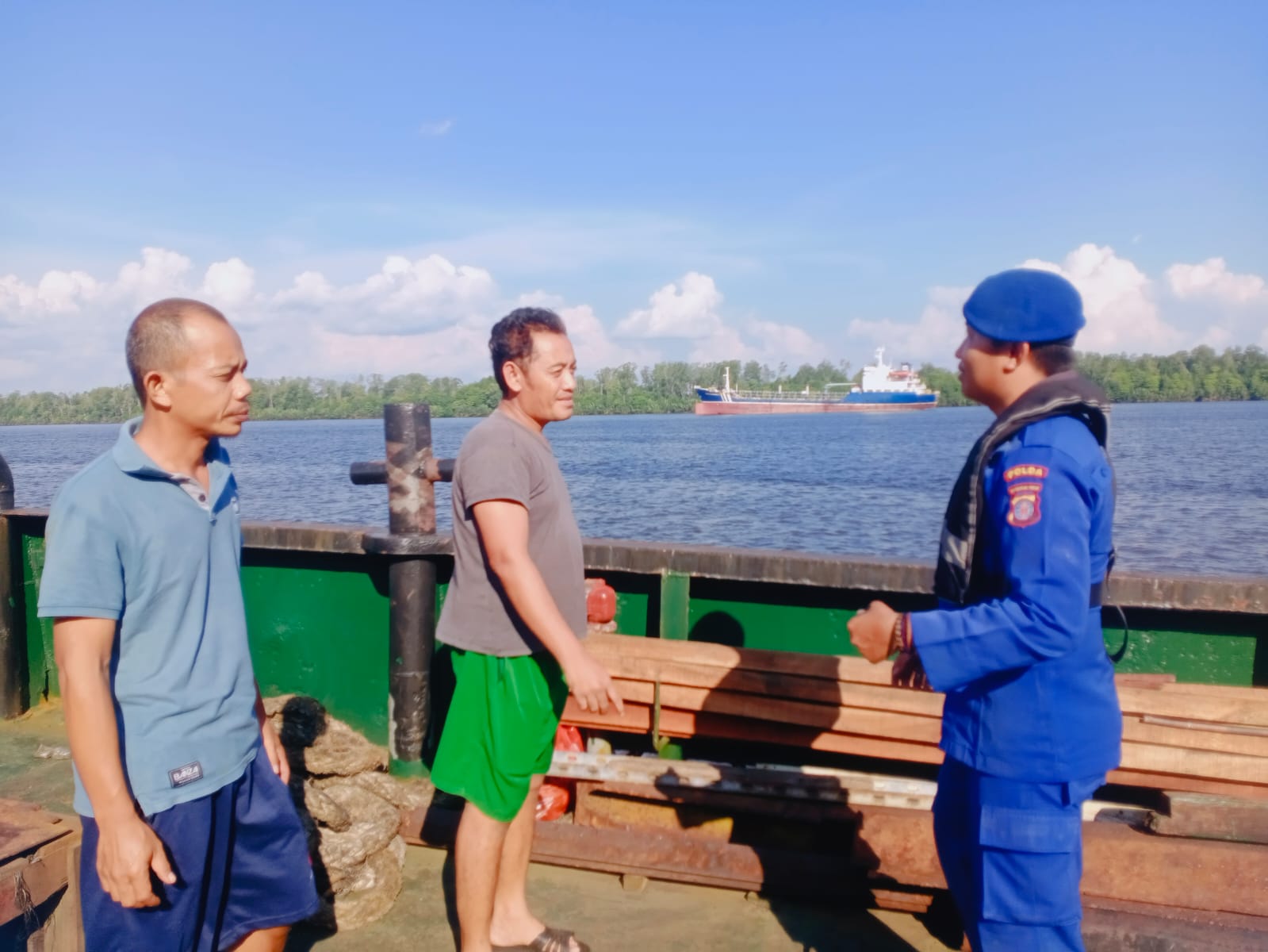 Cegah  Penyalahgunaan Narkoba Di Atas Kapal, Ditpolairud Polda Kalteng Lakukan Ini