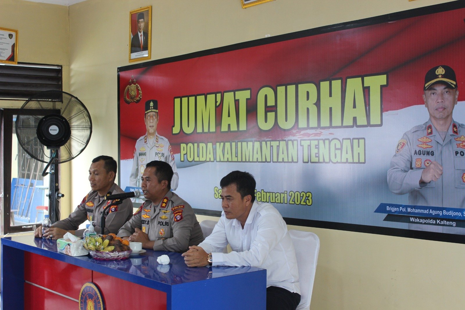 Dengarkan Aspirasi Masyarakat, Ditpolairud Gelar Jum’at Curhat