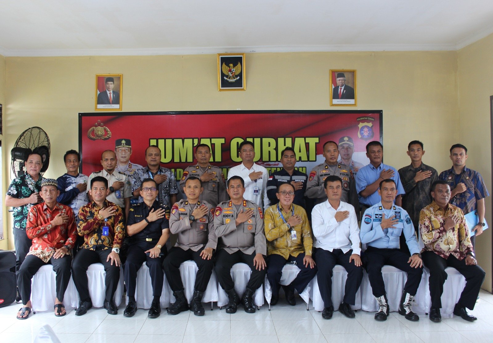 Dengarkan Aspirasi Masyarakat, Ditpolairud Gelar Jum’at Curhat