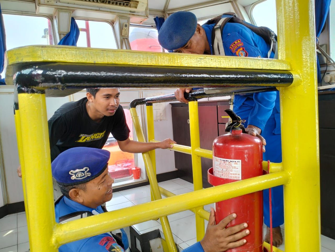 Patroli Kapal KP XVIII- 2005 Di Das Mentaya, Personel Ditpolairud Temukan Hal Ini