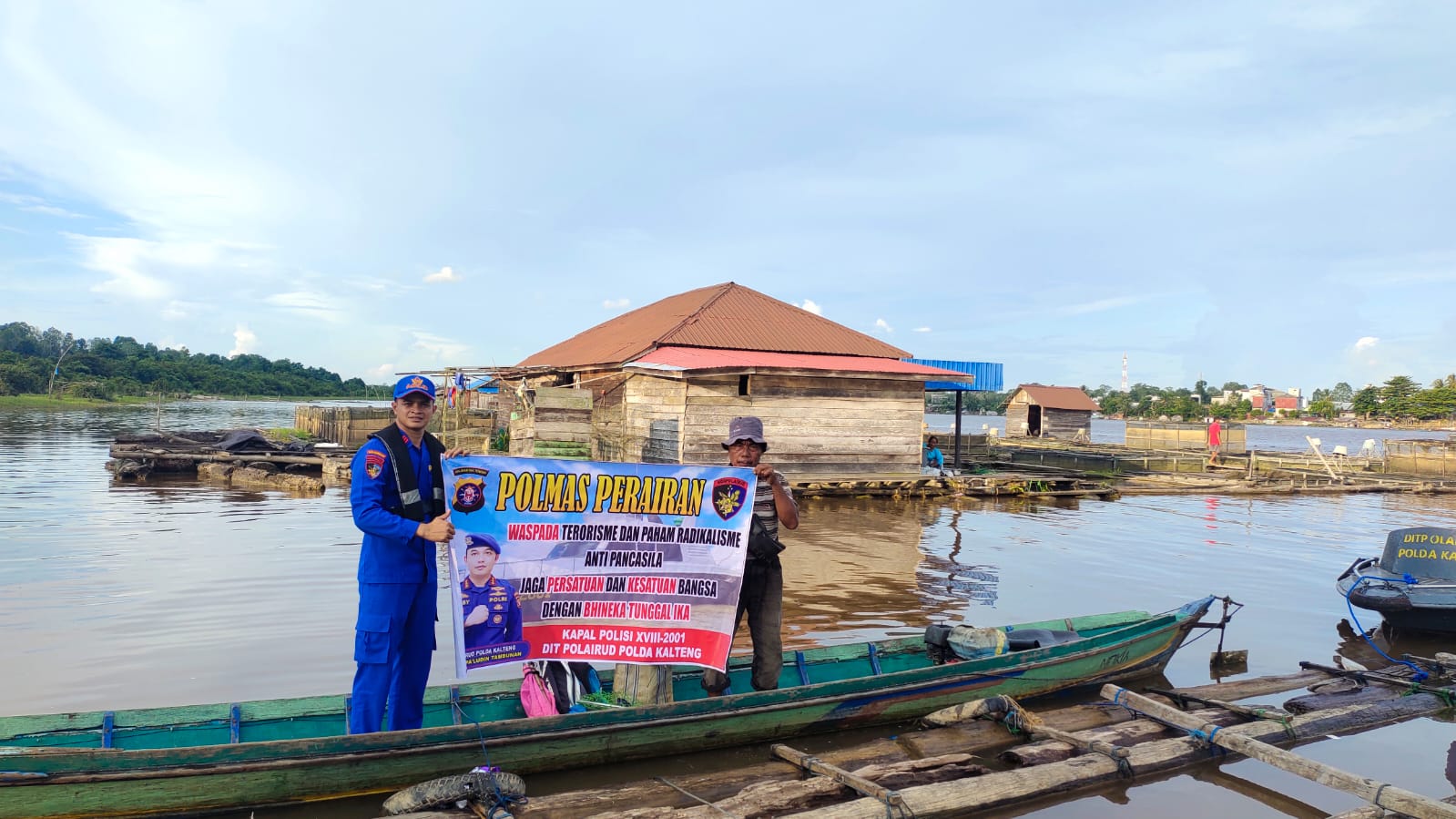 Jaga Keutuhan Bangsa, Ditpolaird Sosialisasikan Dampak Paham Radikalisme di Das Barito