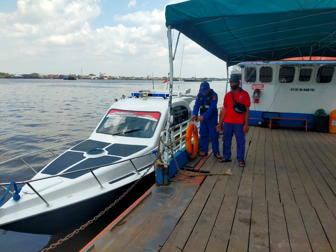 Gelorakan Melek Keselamatan Saat Berlayar, Ditpolairud Cek Alat Keselamatan di Das Mentaya