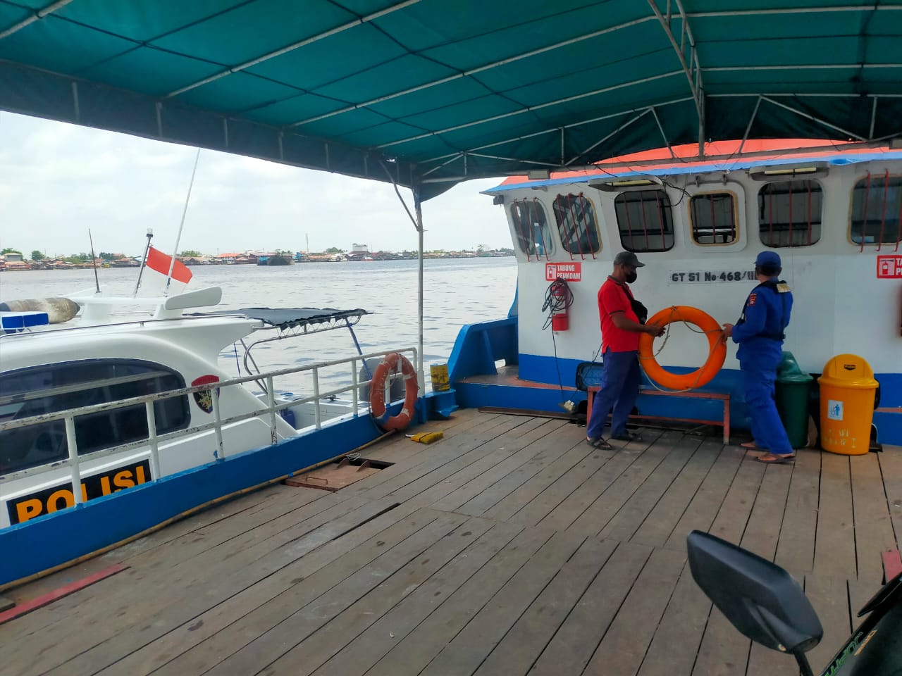 Gelorakan Melek Keselamatan Saat Berlayar, Ditpolairud Cek Alat Keselamatan di Das Mentaya