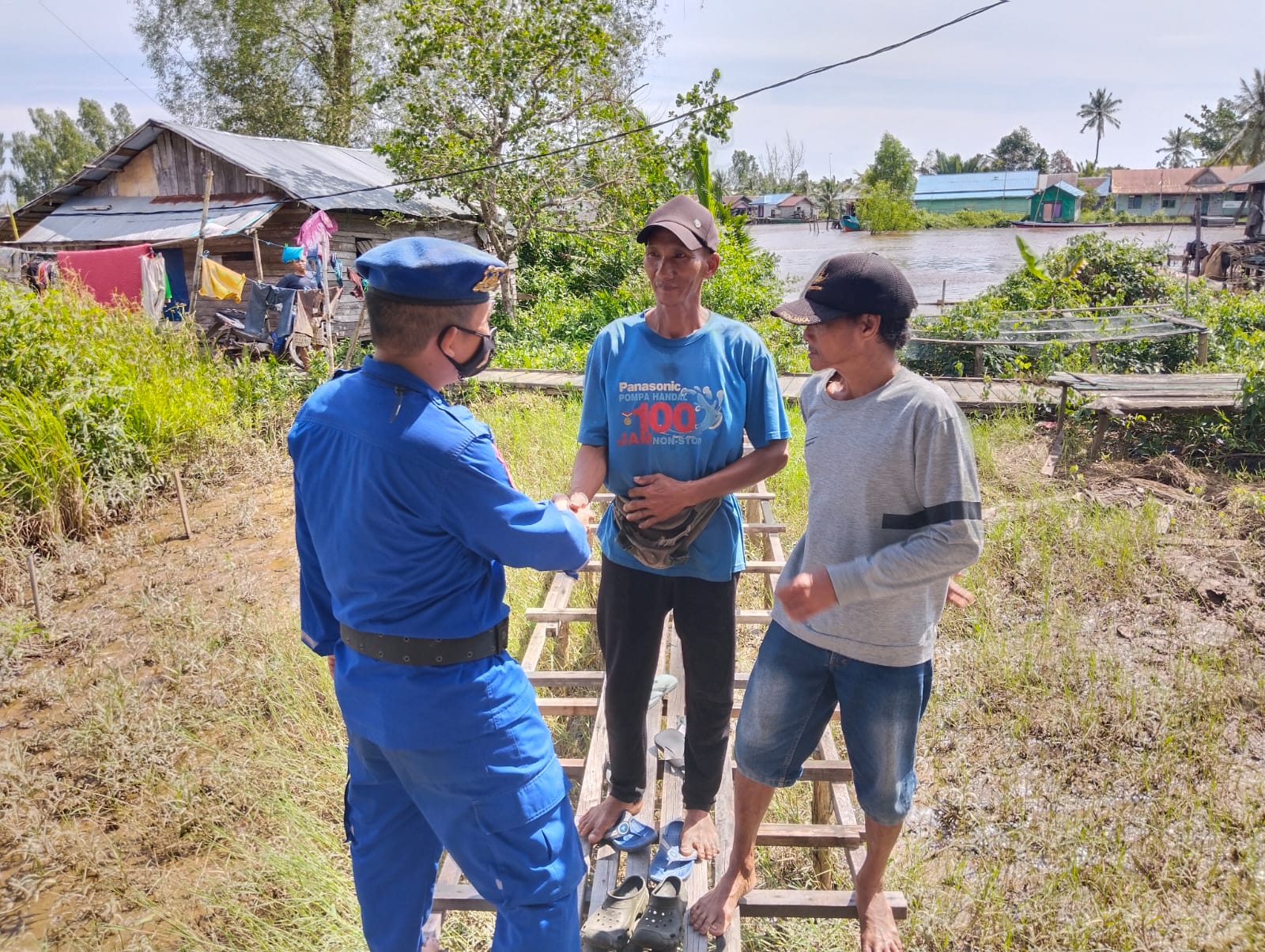 Ajak Masyarakat Peduli Lingkungan, Ditpolairud Imbau Agar Tidak Membakar Lahan