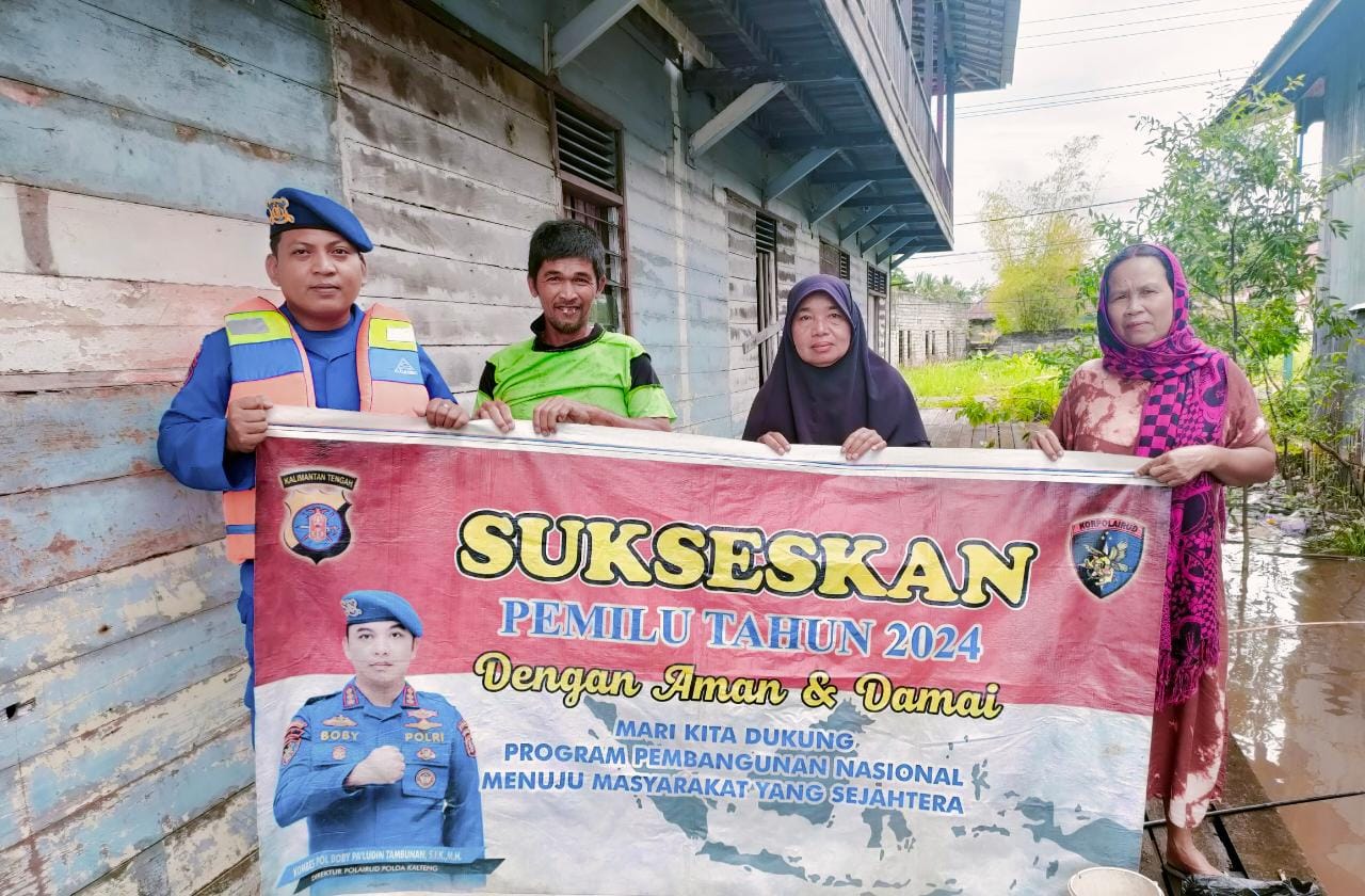 Menjelang Pemilu Tahun 2024, Ditpolairud Gencar Berikan Imbauan Kepada Masyarakat