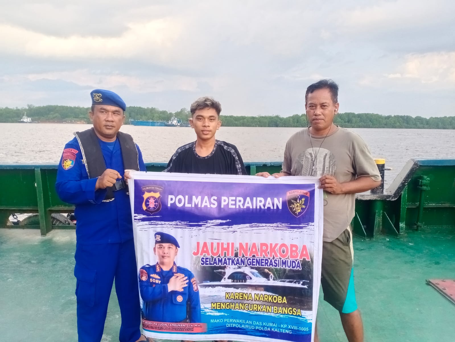 Wujudkan Perairan Kalteng Bebas Narkoba, Ditpolairud Sampaikan Hal Ini