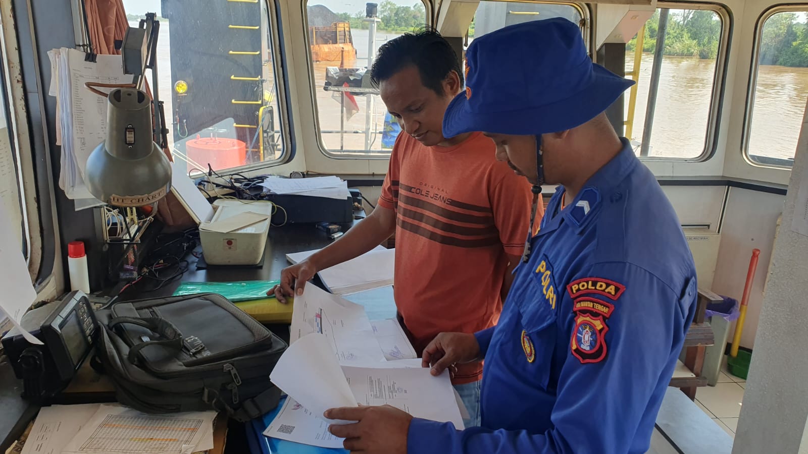 Masifkan Patroli Perairan di Das Barito, Ditpolairud Pastikan Pelayaran Aman