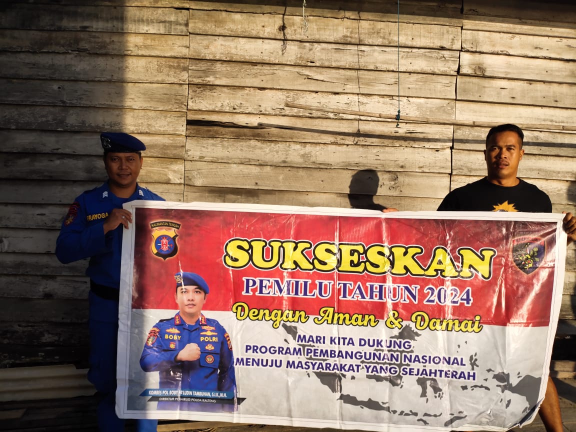 Kapal KP XVIII 2007 Ditpolairud Laksanakan Patroli Rutin Di Das Barito, Ini Yang Di Harapkan