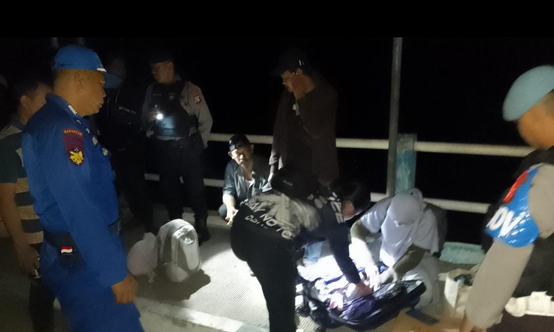 Ditpolairud Laksanakan PAM Nataru 2023 - 2024 Di Pelabuhan Penyeberangan Bahaur