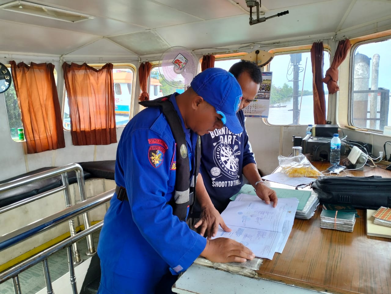 Antisipasi Pelanggaran, Ditpolairud Periksa Dokumen Kapal dan Cek Alat Keselamatan