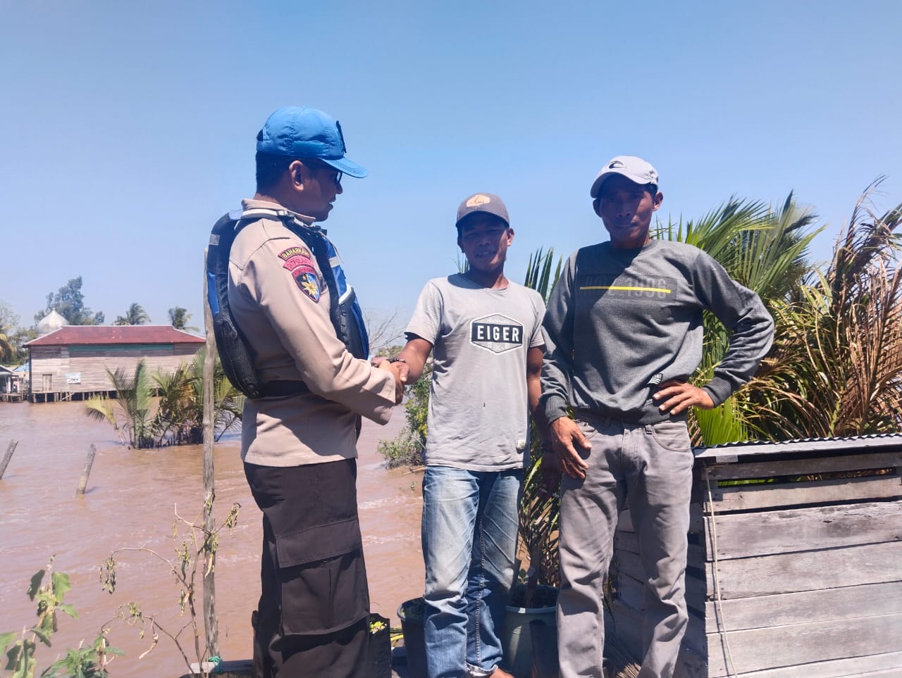 Wujudkan Kamtibmas Perairan Das Kapuas Aman Dan Kondusif, Ditpolairud Lakukan Hal Ini