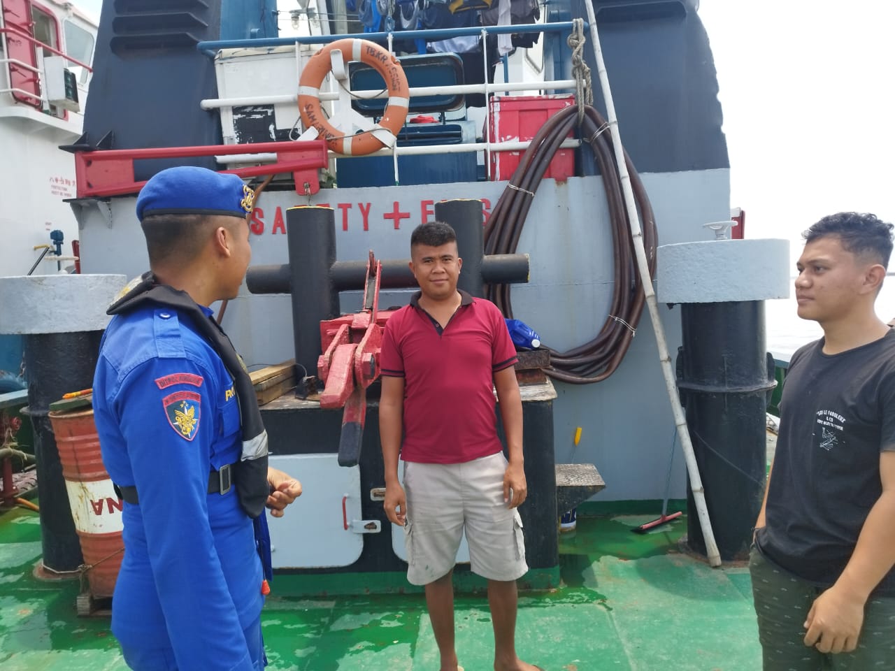 Waspadai Aksi Terorisme, Ditpolairud Imbau Pelayar Di Das Kumai