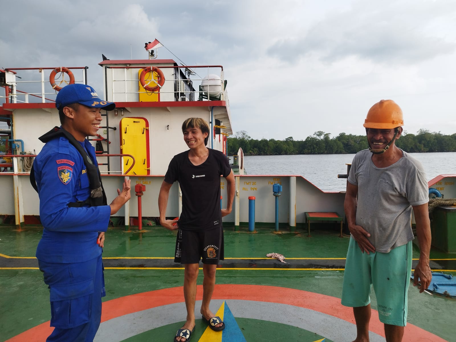 Serukan Pemilu Damai, Ditpolairud Ajak Masyarakat Perairan Dan Pelayar Ikut Jaga Sitkamtibmas