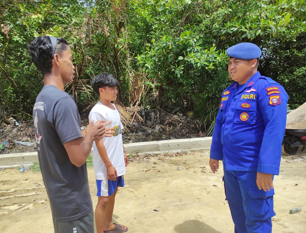 Demi Ciptakan Kesuksesan Pemilu, Ditpolairud Selalu Sambangi Masyarakat