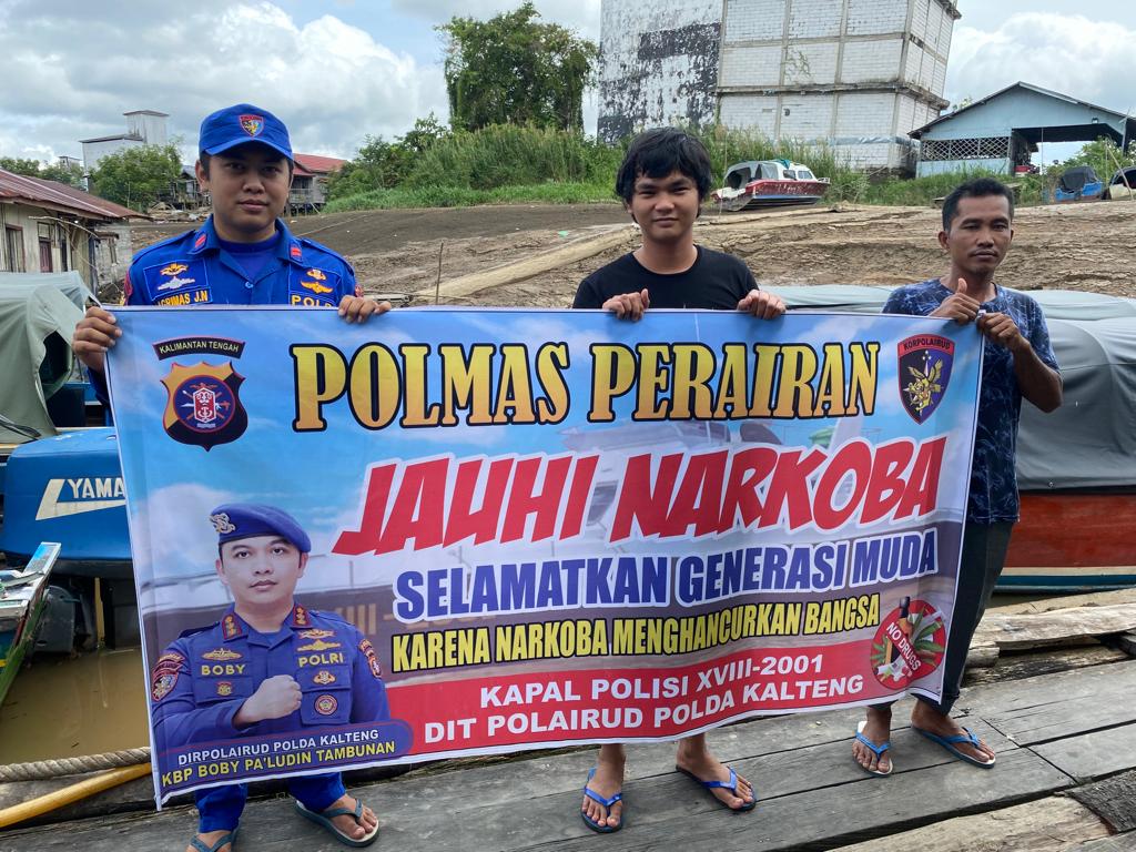 Pesan Personel KP XVIII 2001 Ditpolairud, Jika Ingin Hidup Bahagia, Jauhi Narkoba!