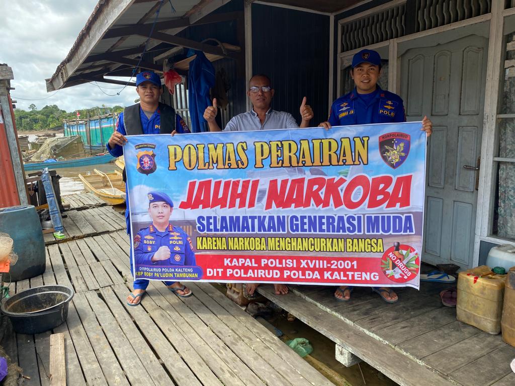 Pesan Personel KP XVIII 2001 Ditpolairud, Jika Ingin Hidup Bahagia, Jauhi Narkoba!