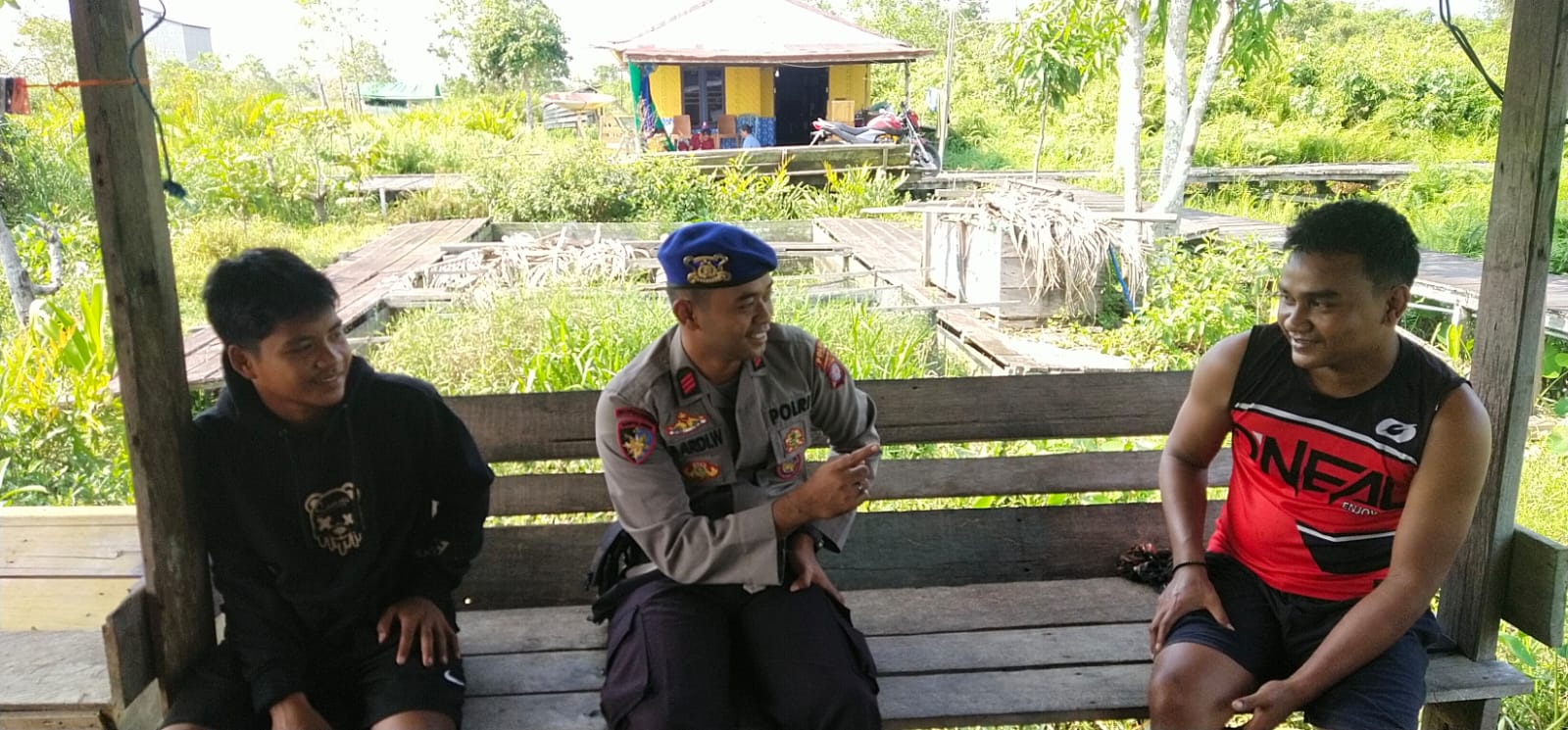 Beri Imbauan Pemilu Damai, Ditpolairud Ajak Para Pemuda Ikut Serta Membuat Situasi Yang Kondusif