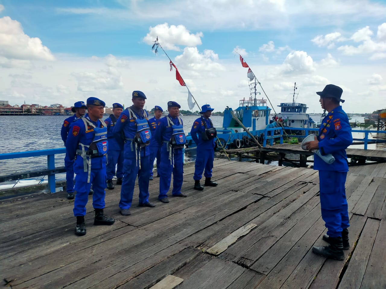 Porprov XII Kalimantan Tengah Resmi Dibuka, Ditpolairud Siagakan Unit Kapal Patroli di Das Mentaya