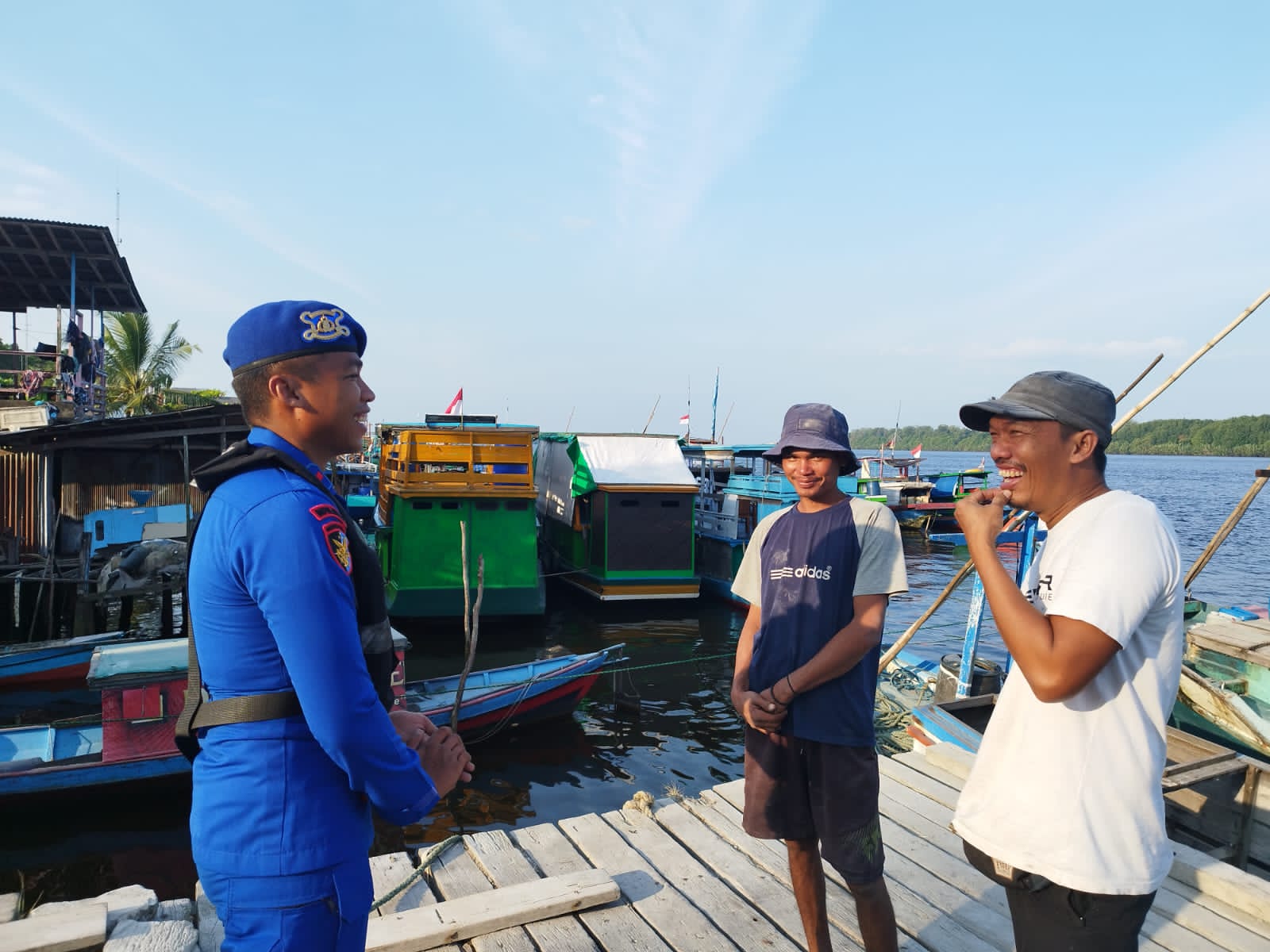 Lindungi Generasi Muda, Ditpolairud Ajak Warga Kumai Perangi Narkoba