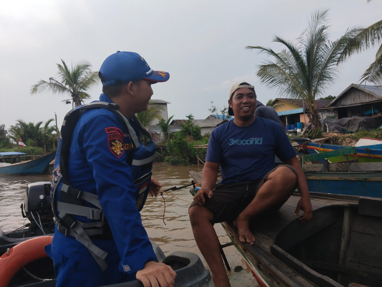 Bincang Pagi Dengan Warga, Ditpolairud Sisipkan Pesan Kamtibmas