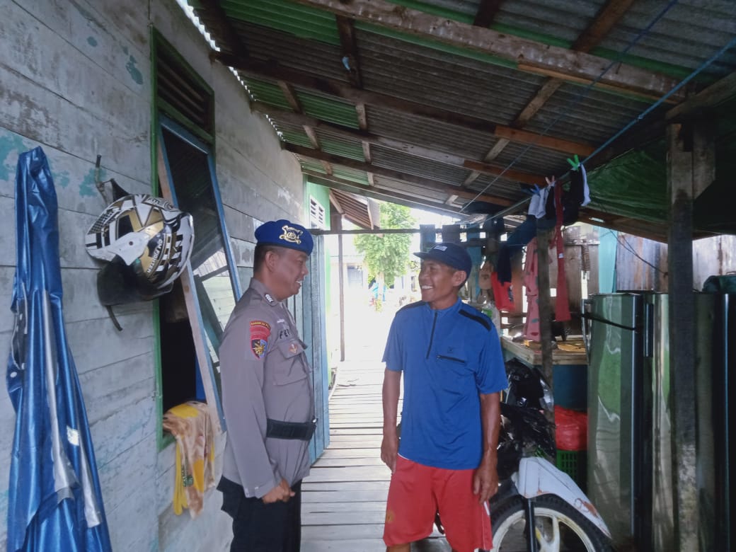 Pastikan Sitkamtibmas Aman Dan Kondusif, Personel Ditpolairud Laksanakan Patroli Dialogis