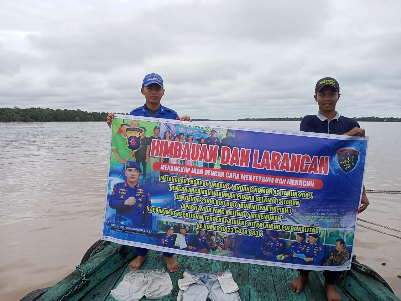 Cegah Maraknya Ilegal Fishing Di Das Barito , Ditpolairud Tindak Lanjuti Dengan Cara Ini