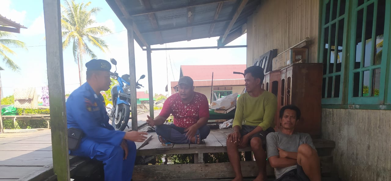 Imbau Untuk Sukseskan Pemilu Damai, Ditpolairud Rangkul Masyarakat Secara Persuasif 