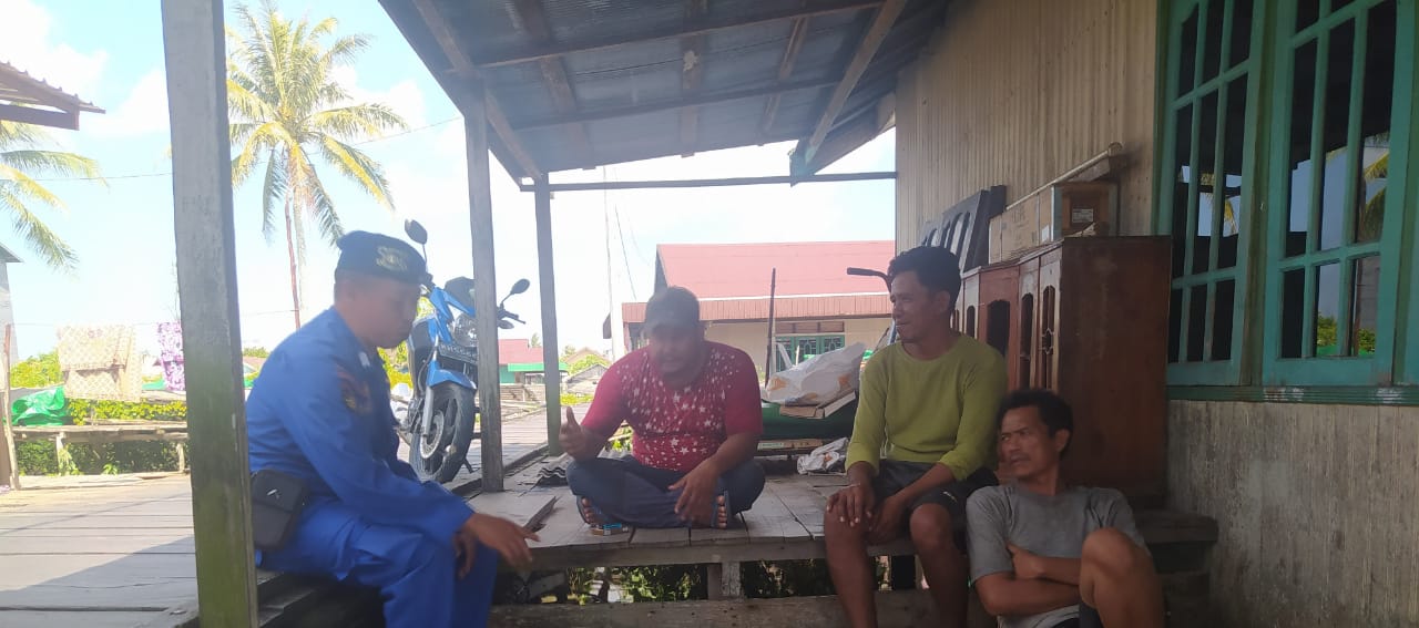 Imbau Untuk Sukseskan Pemilu Damai, Ditpolairud Rangkul Masyarakat Secara Persuasif 