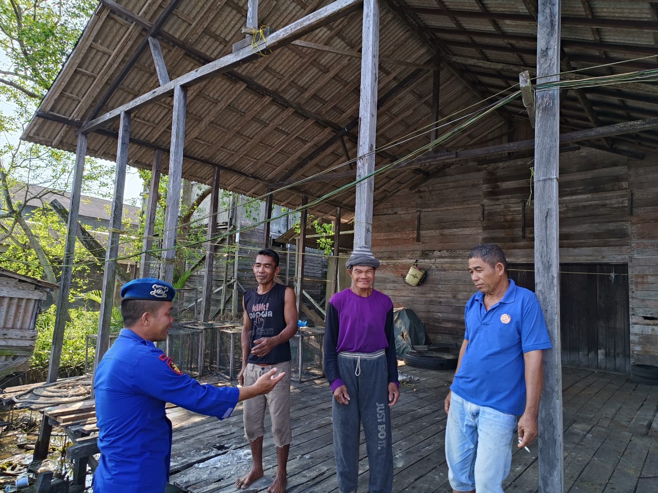 Jaga Ekosistem Ikan, Ditpolairud Edukasi Nelayan Cara Tangkap Ikan Yang Benar