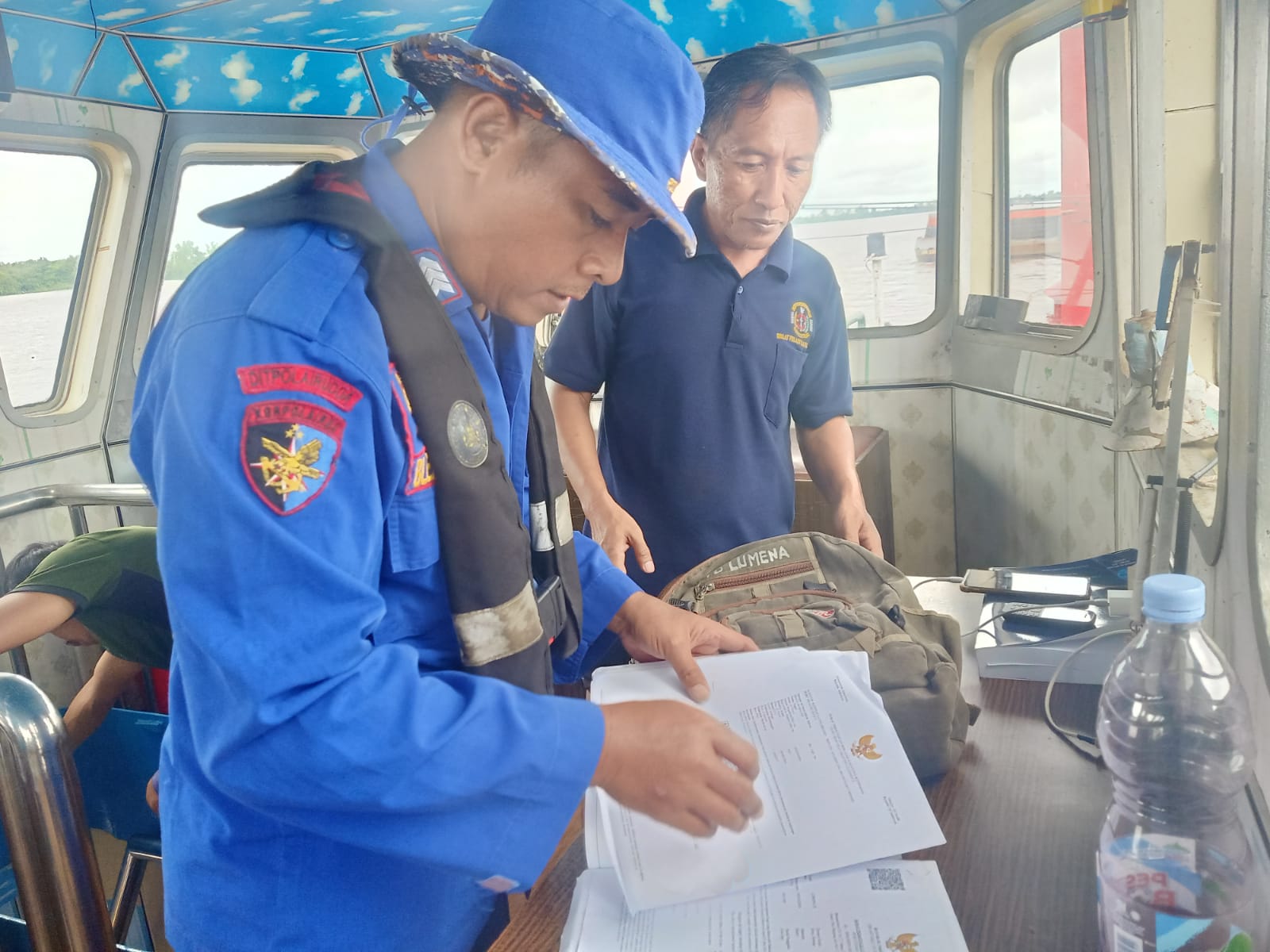 Penerbitan Surat Persetujuan Berlayar, KP XVIII - 2006 Ditpolairud Polda Kalteng Temukan Ini