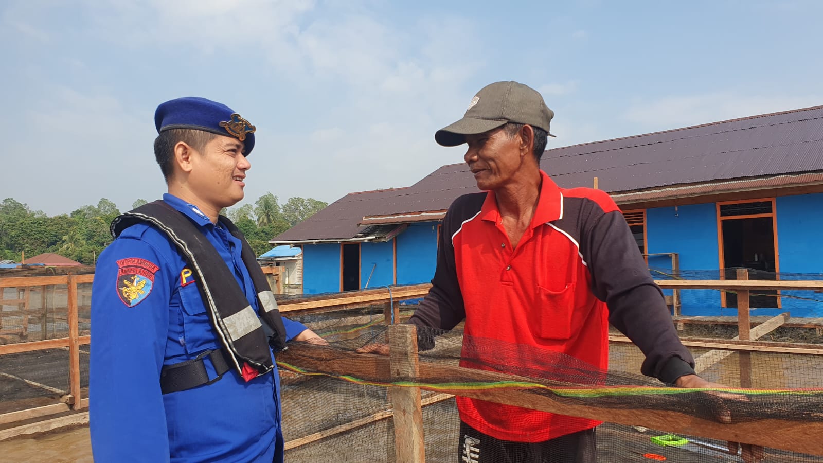 Pastikan Kamtibmas Di Wilayah Perairan Kondusif, Pesonel Ditpolairud Laksakan Patroli Dialogis