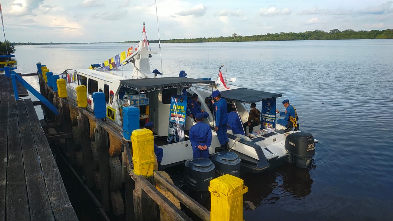 Dukung Pembangunan Zona Integritas, Kapal Polisi XVIII-1004 Ditpolairud Lakukan Hal Ini
