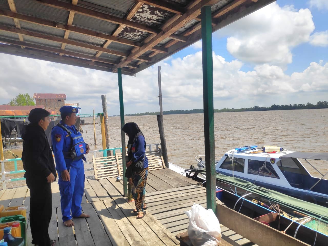 Antisipisi Cuaca Buruk,Personil Mako Perwakilan Pegatan Sampaikan Hal Ini