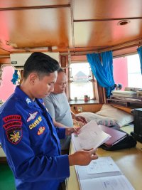 Antisipasi Gangguan Kamtibmas di Das Barito, Kapal KP XVIII -2007 Masif kan Giat Patroli