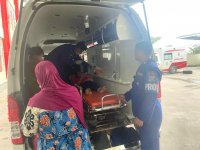 Quick Respon, Personel Ditpolairud Rujuk Bocah Ke Rumah Sakit Dr Murjani Sampit
