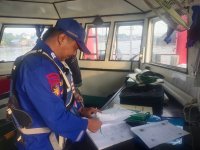 Whjudkan Pelayaran Aman Di Das Barito, Ditpolairud Masifkan Patroli Perairan