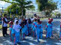 Asyiknya Bermain Sambil Belajar Di Markas Kepolisian Ditpolairud